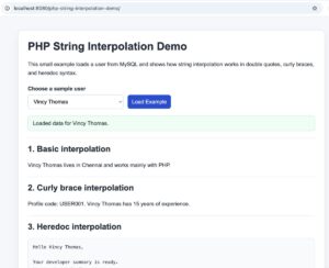 PHP String Interpolation in 2026: Examples, Curly Braces, Heredoc, and ...