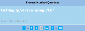 PHP Pagination - Phppot