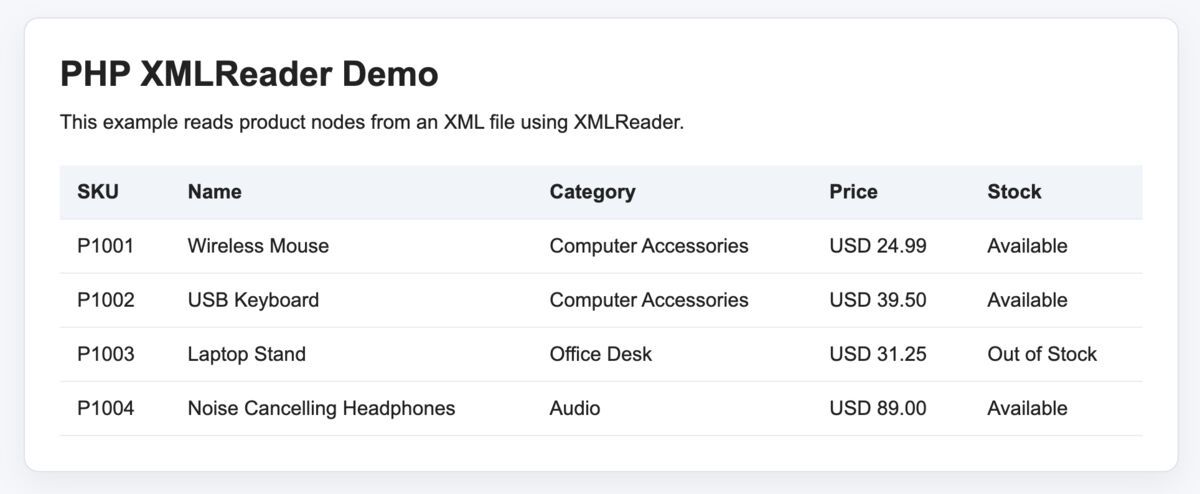 PHP XMLReader: Read Large XML Files in PHP - PHPpot