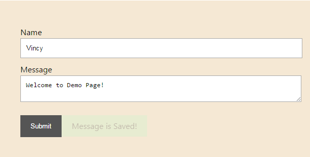 Jquery Fade Out Message After Form Submit Phppot