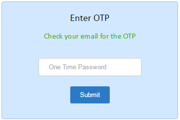 Php Login With Otp Authentication Phppot