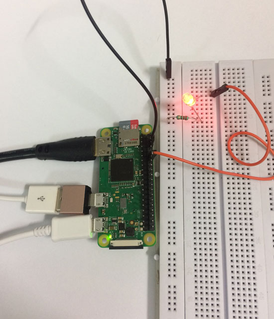 Raspberry Pi LED On/Off Output