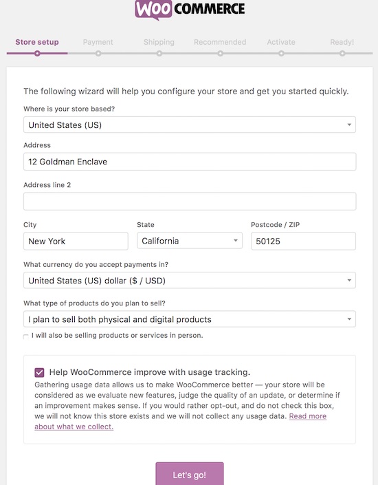 woocommerce-activation-settings