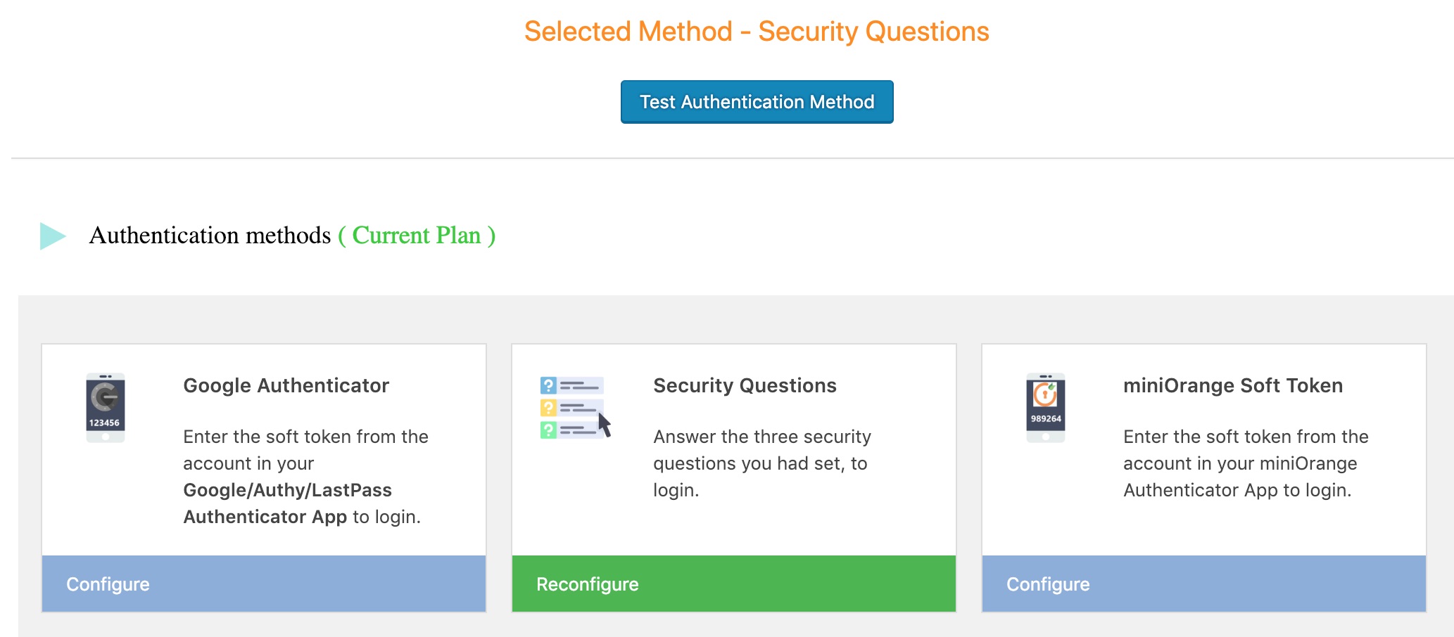 Google Authenticator / Authy for Account login verification method