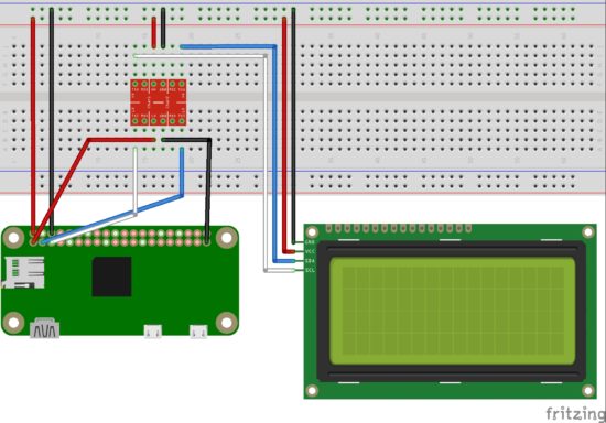 lcd2004 raspberry pi