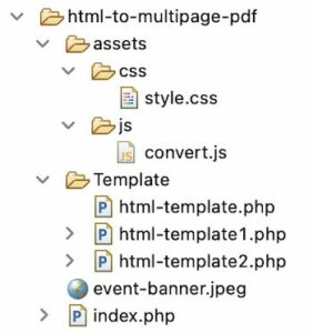 HTML to Multi-Page PDF Files