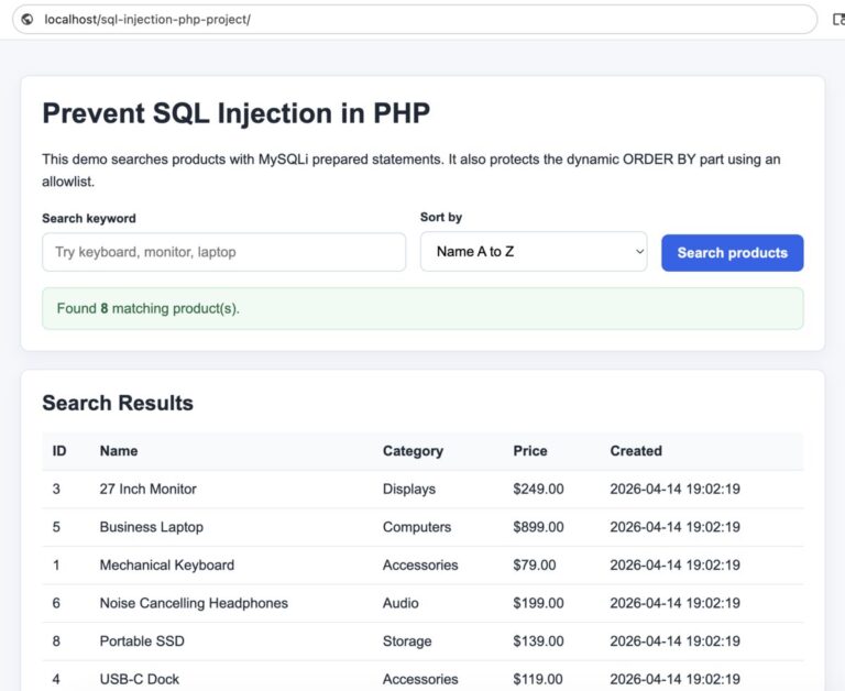 How to Prevent SQL Injection in PHP with MySQLi Prepared Statements ...