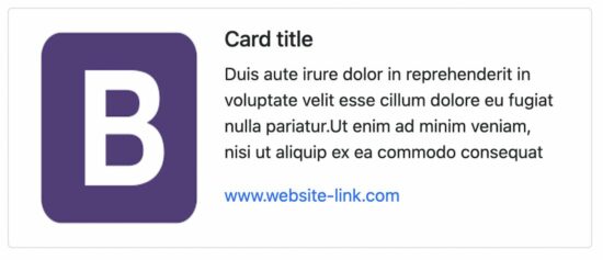 Bootstrap Cards Design View