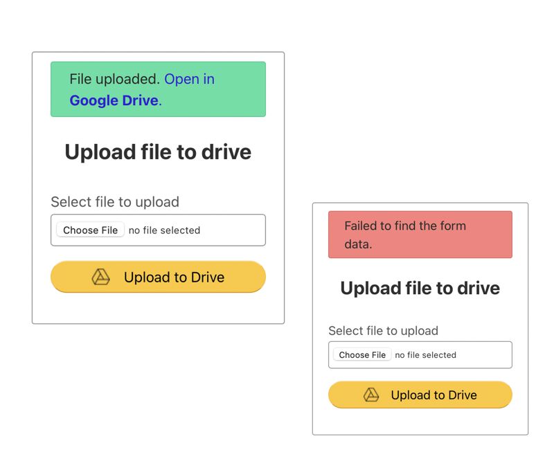Google Drive: Uploading Files 