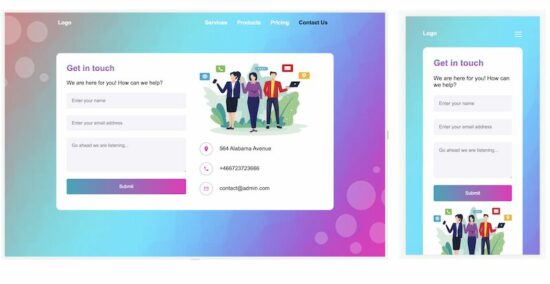 contact form template3