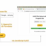 AJAX File Upload with Progress Bar using JavaScript