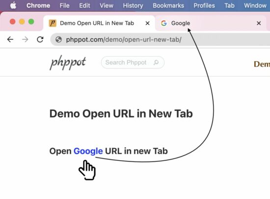 javascript open in new tab