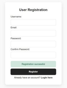 react jwt registration