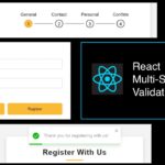 Build a Multi-Step Form in React with Validation and Progress Bar