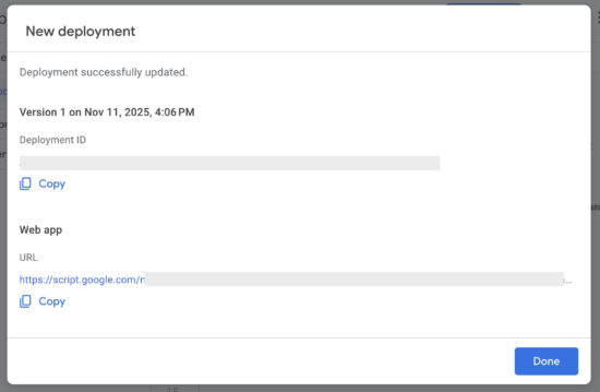 Web App URL Generation