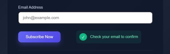 react micro form validation success