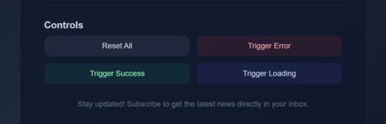 react micro interactions controls